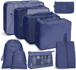 Set di borse da viaggio Borsa da viaggio pieghevole, 8 In 1 Toiletry Bag, 9 In 1 Cosmetic Bag, 9 In 1 Toiletry Bag