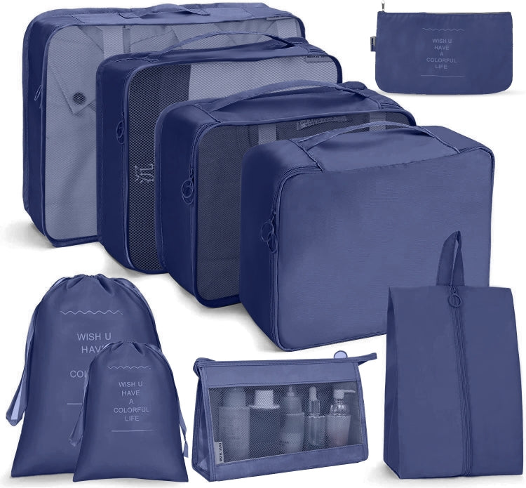 Set di borse da viaggio Borsa da viaggio pieghevole, 8 In 1 Toiletry Bag, 9 In 1 Cosmetic Bag, 9 In 1 Toiletry Bag