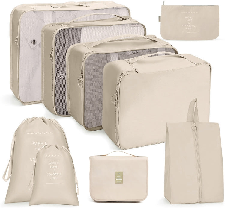Set di borse da viaggio Borsa da viaggio pieghevole, 8 In 1 Toiletry Bag, 9 In 1 Cosmetic Bag, 9 In 1 Toiletry Bag