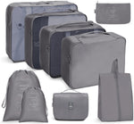 Set di borse da viaggio Borsa da viaggio pieghevole, 8 In 1 Toiletry Bag, 9 In 1 Cosmetic Bag, 9 In 1 Toiletry Bag