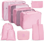 Set di borse da viaggio Borsa da viaggio pieghevole, 8 In 1 Toiletry Bag, 9 In 1 Cosmetic Bag, 9 In 1 Toiletry Bag