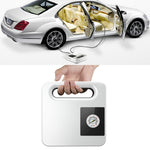 Pompa elettrica per pneumatici portatile per auto con pompa d'aria per auto 12V, Mechanical Version(White), Digital Version(White)