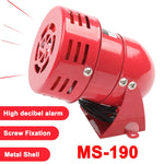 Cicalino a vite del vento dell'allarme del mini motore MS-190