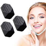 Dispositivo per il lifting del viso in silicone per allenatore mandibolare con palla massetere di settima generazione da 3 pezzi, 7th Generation (Black), 7th Generation (White), 7th Generation (Gray)