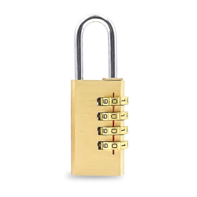 Lucchetto con codice in ottone a quattro cifre da 2 pezzi. Serratura per porta della palestra di sicurezza di alta qualità, Gym Door Lock