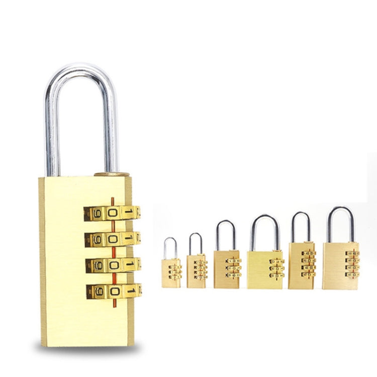 Lucchetto con codice in ottone a quattro cifre da 2 pezzi. Serratura per porta della palestra di sicurezza di alta qualità, Gym Door Lock