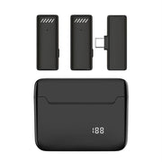 Microfono wireless lavalier con cancellazione rumore USB-C