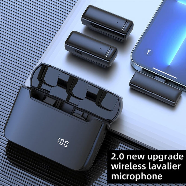 Microfono wireless lavalier con cancellazione rumore USB-C