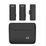 Microfono wireless lavalier con cancellazione rumore USB-C