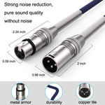 Cavo audio XLR maschio-femmina Caron LHD010 vari metri