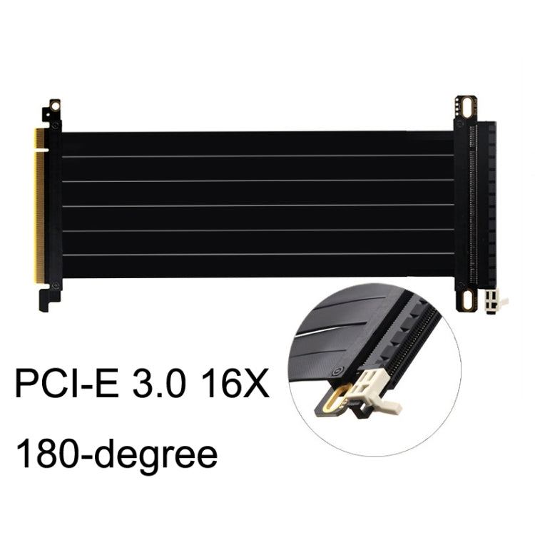 Cavo adattatore prolunga scheda grafica PCI-E 3.0 16X 180 gradi, lunghezza:, 10cm, 15cm, 20cm, 25cm, 30cm