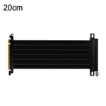 Cavo adattatore prolunga scheda grafica PCI-E 3.0 16X 180 gradi, lunghezza:, 10cm, 15cm, 20cm, 25cm, 30cm