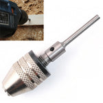 Utensile elettrico per mandrino a tre griffe per conversione mini mandrino per trapano con codolo esagonale, Hex Shank Silver Chuck (0.3-6.5mm), Hex Shank Black Chuck (0.8-8mm)A, Hex Shank Black Chuck (0.3-6.5mm) B, Hex Shank Black Chuck (0.3-3.6mm)   ...