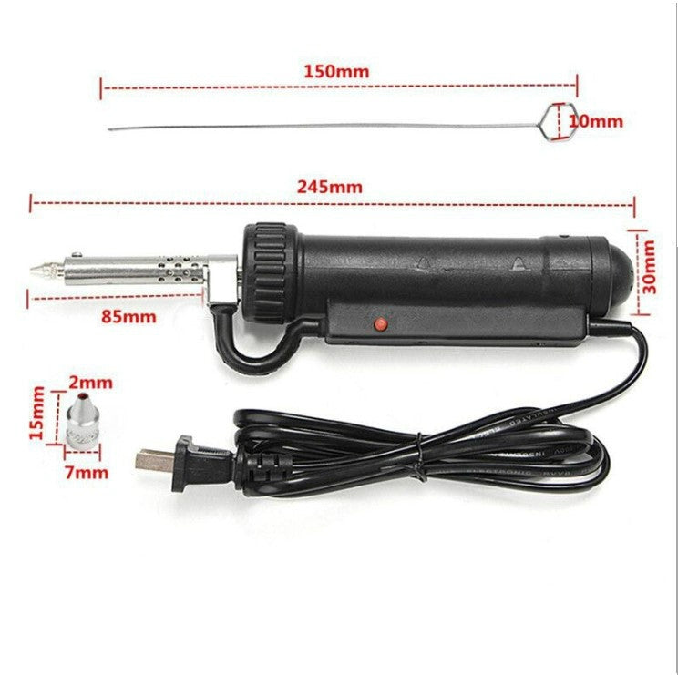ADT-06 30W 220V Utensile per ferro da stiro elettrico con ventosa per saldatura a vuoto (spina UE), ADT-06
