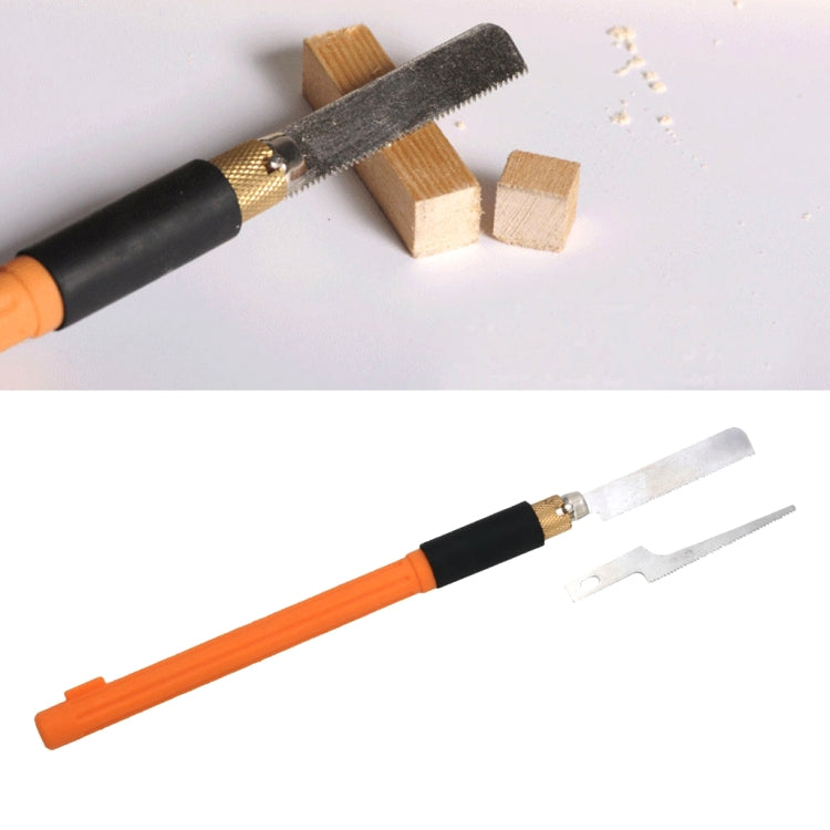 Kit sega a rasoio fai-da-te lama acciaio 148mm