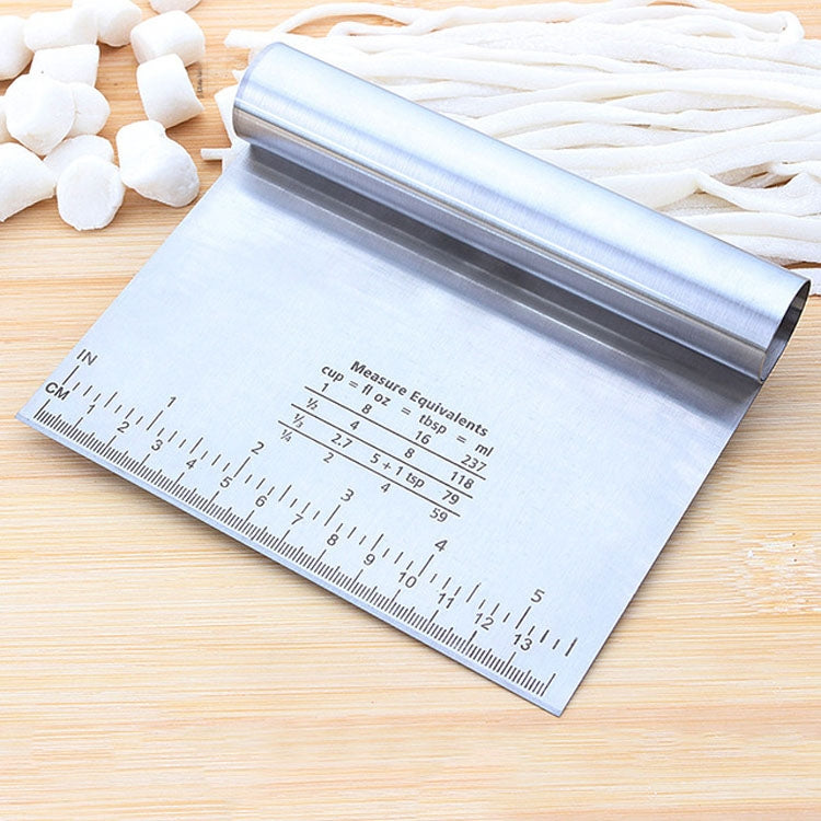 Home Durevole acciaio inossidabile con strumenti per la cottura della tagliatella con sezione in scala, Noodle Cutter (Silver)