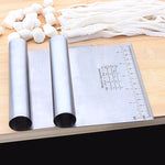 Home Durevole acciaio inossidabile con strumenti per la cottura della tagliatella con sezione in scala, Noodle Cutter (Silver)