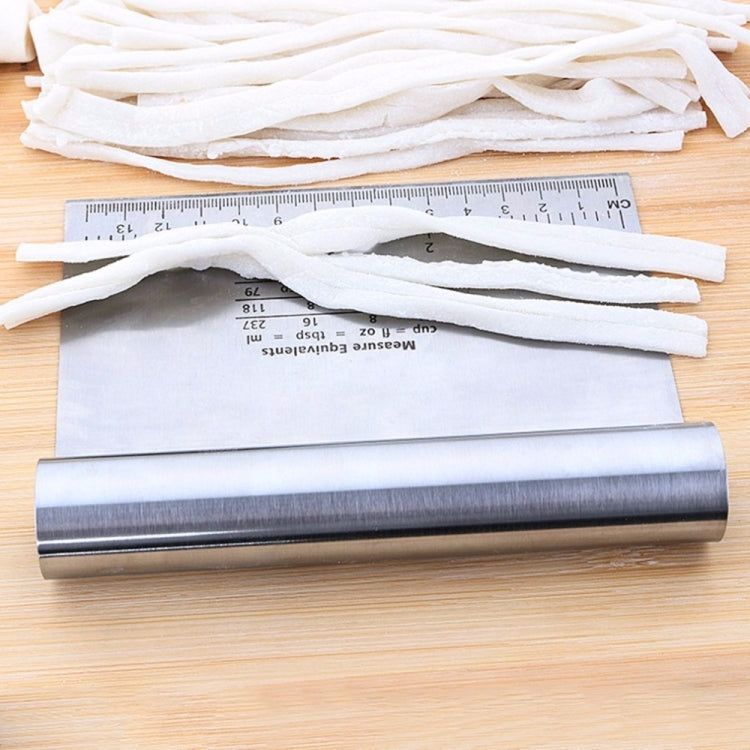 Home Durevole acciaio inossidabile con strumenti per la cottura della tagliatella con sezione in scala, Noodle Cutter (Silver)