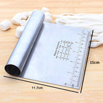 Home Durevole acciaio inossidabile con strumenti per la cottura della tagliatella con sezione in scala, Noodle Cutter (Silver)