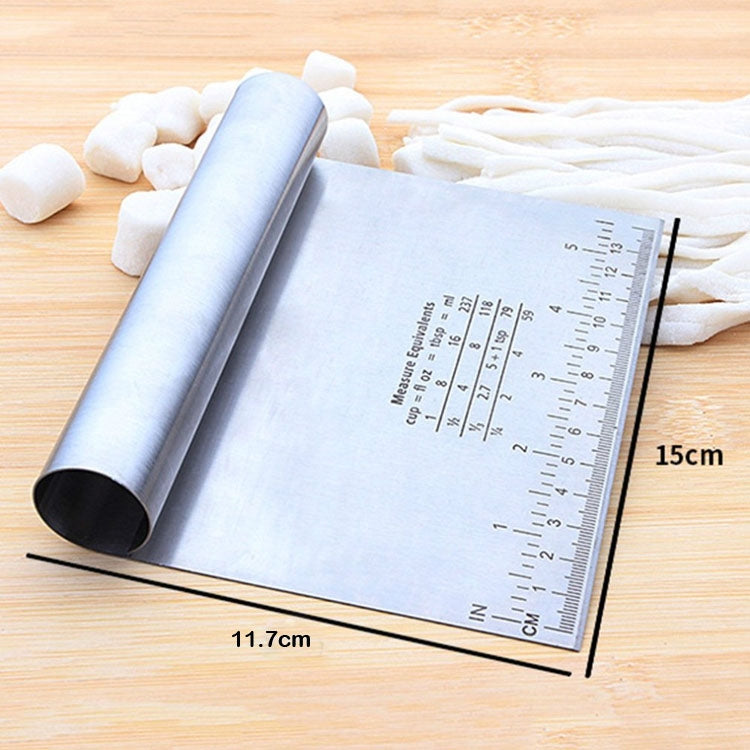 Home Durevole acciaio inossidabile con strumenti per la cottura della tagliatella con sezione in scala, Noodle Cutter (Silver)