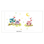 Adesivo decorativo per comodino, camera da letto, asilo nido, 2 pezzi, 64x43cm