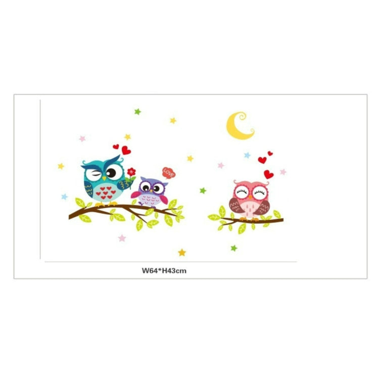 Adesivo decorativo per comodino, camera da letto, asilo nido, 2 pezzi, 64x43cm