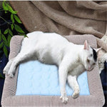 Cuscinetti per nidi in seta di ghiaccio estivo Cuscinetti per gatti per cani e gatti multifunzionali di piccole e medie dimensioni, S, M, L