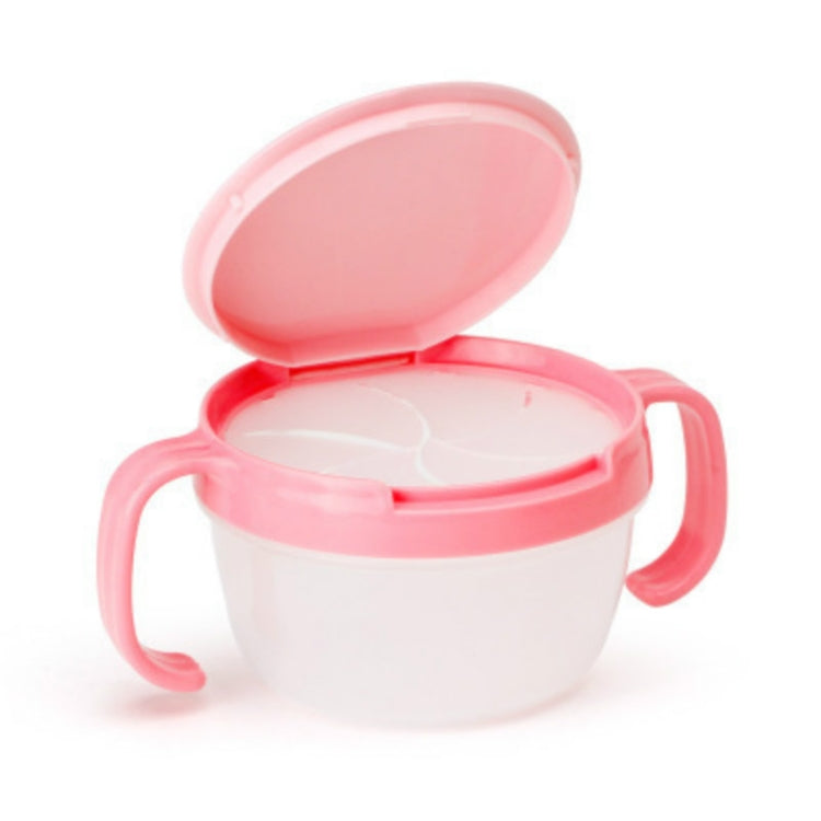 Prodotti per bambini Biscotto con doppio manico, design anti-spruzzatura, piccola ciotola per snack