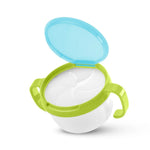 Prodotti per bambini Biscotto con doppio manico, design anti-spruzzatura, piccola ciotola per snack