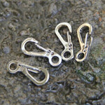 10 pezzi SF versione semplice mini fibbia portachiavi con fibbia a molla, adatta per corda per ombrello entro 5 mm