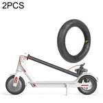 2 pezzi per Xiaomi Mijia M365 Scooter elettrico Camera d'aria per pneumatici imbottita in gomma da 8,5 pollici con coperchio della valvola, Rubber Padded Tire