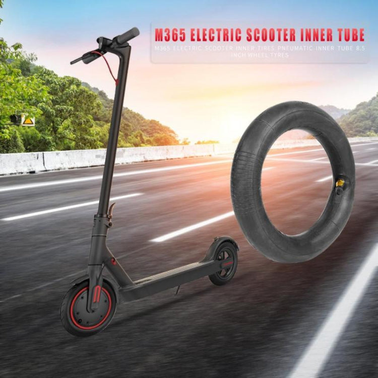 2 pezzi per Xiaomi Mijia M365 Scooter elettrico Camera d'aria per pneumatici imbottita in gomma da 8,5 pollici con coperchio della valvola, Rubber Padded Tire