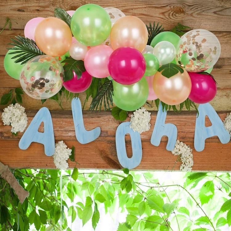 Set di palloncini con decorazione a foglia di tartaruga fenicottero Set di decorazioni per feste con palloncini in lattice, Flamingo Turtle Leaf Decoration Balloon