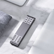 Oatsbasf 03040 Staffa pieghevole per raffreddamento computer in lega di alluminio per mini notebook in metallo