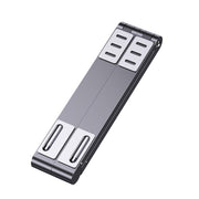 Oatsbasf 03040 Staffa pieghevole per raffreddamento computer in lega di alluminio per mini notebook in metallo