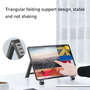 Oatsbasf 03040 Staffa pieghevole per raffreddamento computer in lega di alluminio per mini notebook in metallo
