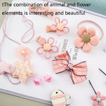 Set di accessori per capelli per bambina Confezione regalo Combinazione di forcine per bambini Ragazza Gioielli Copricapo Regalo di compleanno, Unicorn, Bee Models