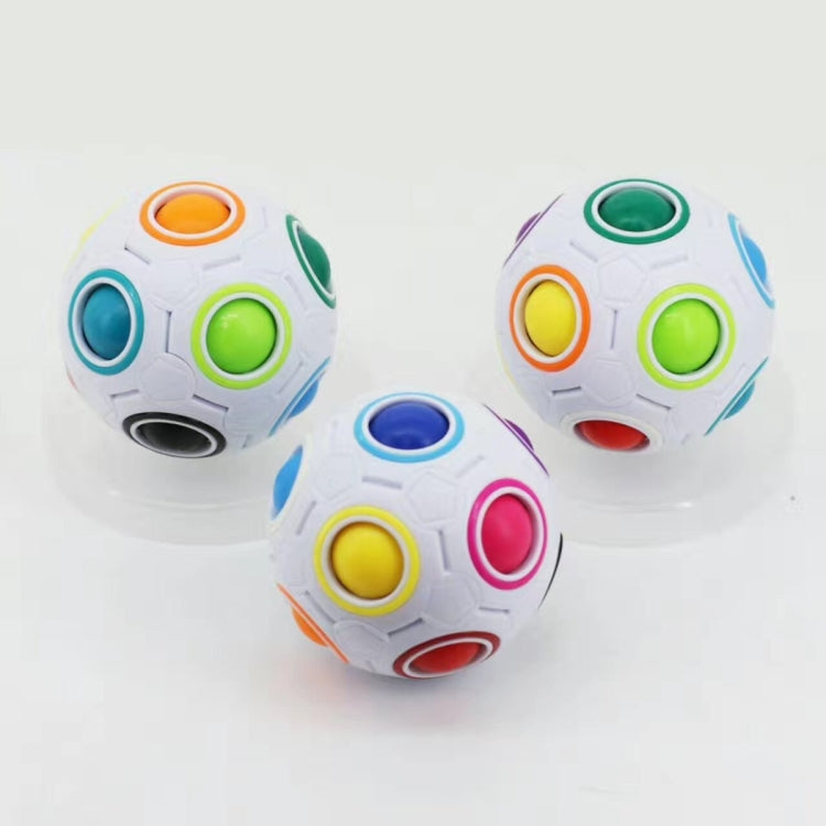 Magic Rainbow Ball Edizione luminosa Allenamento Mano Cervello Coordinazione Cubo divertente Giocattolo per bambini, (Luminous Blue), (Luminous Green)