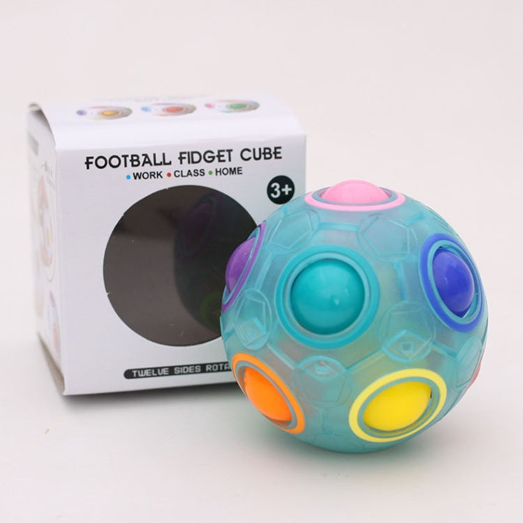 Magic Rainbow Ball Edizione luminosa Allenamento Mano Cervello Coordinazione Cubo divertente Giocattolo per bambini, (Luminous Blue), (Luminous Green)