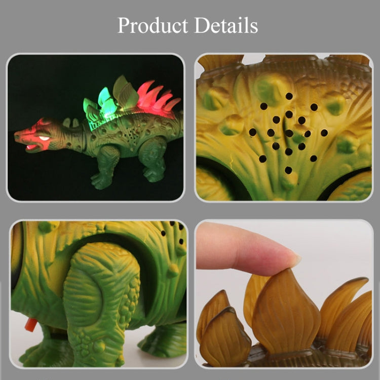Simulazione suono luminoso elettrico universale modello di dinosauro Toy Boy regalo