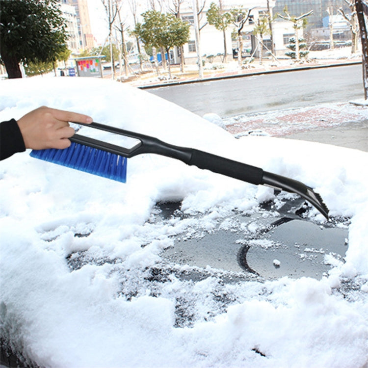 Spazzola per rimozione pala da neve per parabrezza auto multifunzionale, Red, Blue