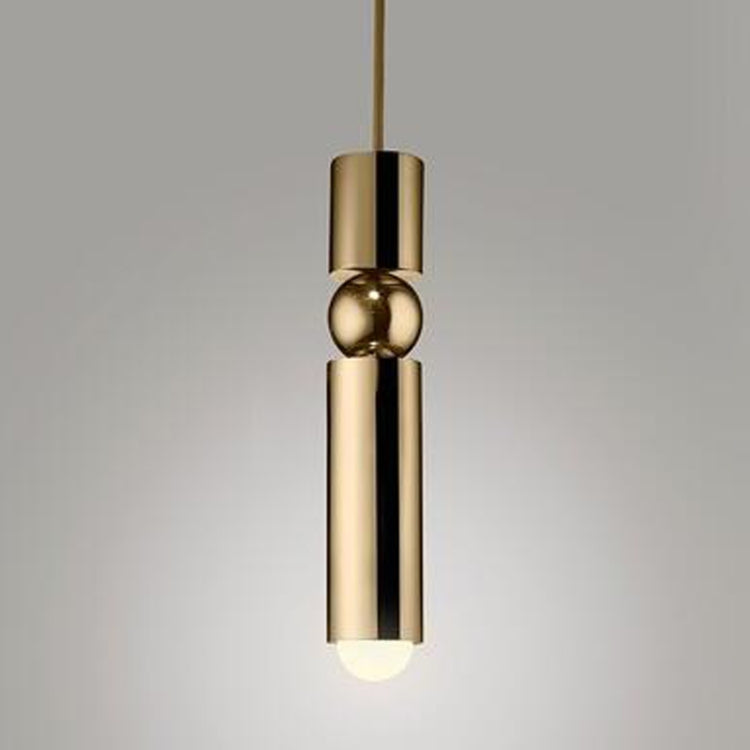 Bancone bar Ristorante moderno Comodino camera da letto Personalità creativa Semplice piccolo lampadario, Single Head Black, Single Head Brass, Single Head Silver, Three-head Combination Black, Three-head Combination Brass, Three-head Combination Sliver