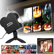 Proiettore laser per Halloween di Natale Proiettore per home theater mini finestra, US Plug, UK Plug, EU Plug, AU Plug