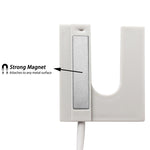 Lampada a LED per macchina da cucire Lampada a risparmio energetico a forma di U con magnete luminoso, EU Plug, US Plug