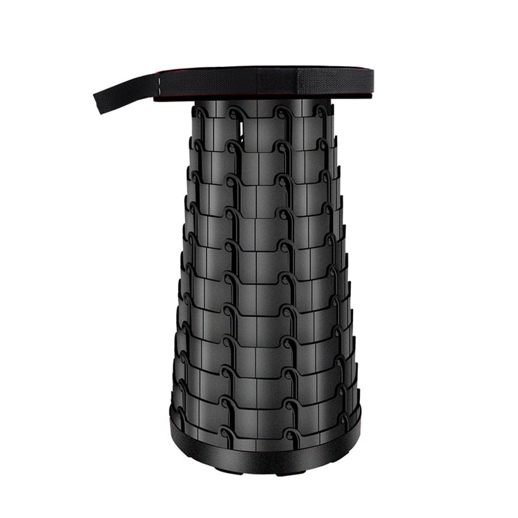 Sgabello da giardino per pesca da campeggio, pieghevole, telescopico, in plastica, 47cm(Black), 47cm(Red), 47cm(Yellow), 47cm(Green), 47cm(Purple)