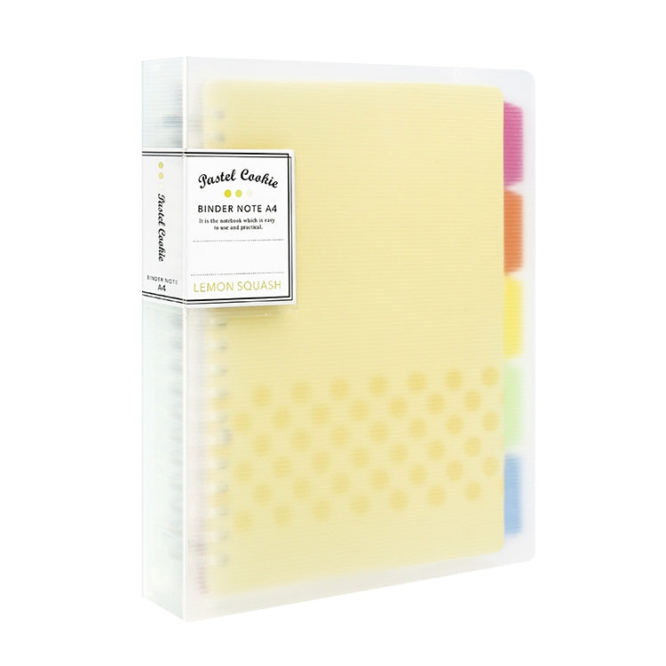 Quaderno a fogli mobili Rainbow Cookie Daily Plan Diario personale, A5, B5, A4