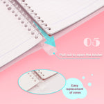 Quaderno a fogli mobili Rainbow Cookie Daily Plan Diario personale, A5, B5, A4