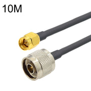 Cavo adattatore coassiale SMA maschio a N maschio RG58, SMA Male to N Male 0.5m, SMA Male to N Male 1m, SMA Male to N Male 1.5m, SMA Male to N Male 3m, SMA Male to N Male 5m, SMA Male to N Male 10m