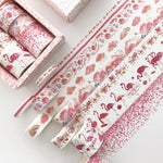 Set di 8 rotoli/scatola di nastri di carta per manuali di base, set di materiali per piccoli nastri decorativi fai-da-te per ragazze fresche, adesivi per conti a mano antichi, (Life, Green, Blue Rhythm, Dream Love, Fruity Time, Dreamland