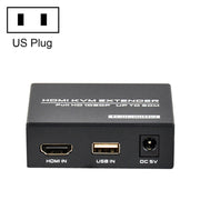 FJGEAR FJ-HKV50 Estensore da HDMI+USB a KVM 1080P IP 50M, FJ-HKV50 US Plug, FJ-HKV50 EU Plug